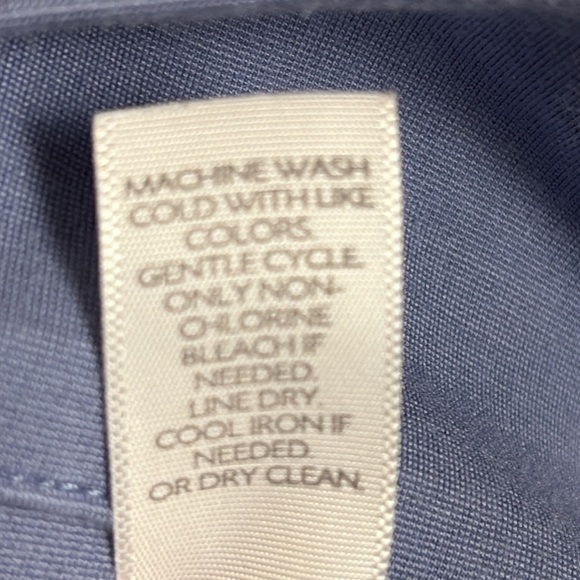 J. Jill Ponte 3/4 Length Sleeve Top Dusty Blue Size M - Picture 7 of 8